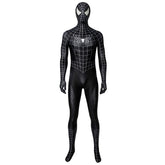 Venom Spider - Man Black Symbiote Suit Costume Marvel Spider - Man 3 Cosplay Outfit - Coscosmos